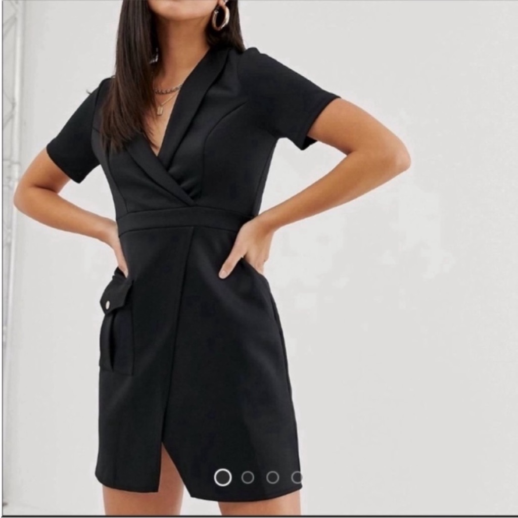 Asos Black Mini Dress